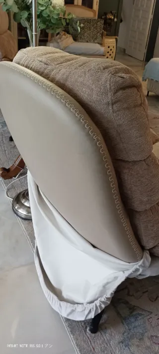 Set: 2 Poltrone girevoli + 2 poggiapiedi