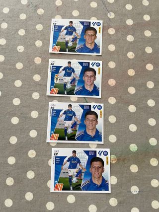 Luka Ilic OVI 40 Cromos Futbol Panini Error
