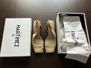 Sandali Martinez beige donna num 38