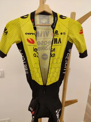Tuta Skinsuit Ciclismo Visma Lease a Bike