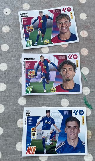 Cromos de fútbol Panini EA Sports