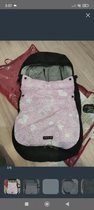 Saco de bebé para invierno