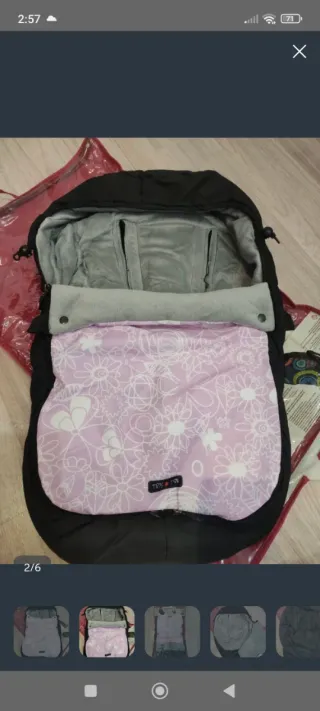 Saco de bebé para invierno