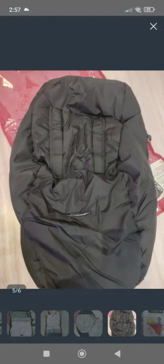 Saco de bebé para invierno