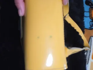 Mochila Retro Amarilla Estilo 70s/80s