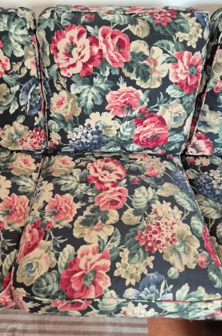 Funda IKEA Ektorp 3 plazas flores Lingbo