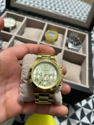 Reloj Viceroy Mujer Dorado