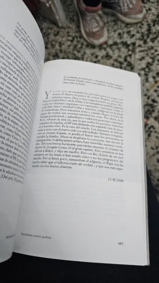 Libro "Verdades como puños"