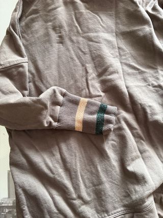 Felpa Conbipel con cappuccio e zip