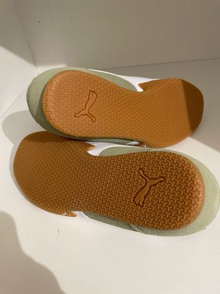 Zapatillas Puma Verde y Blanco