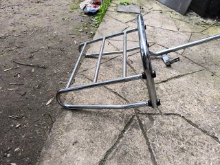 Portapacchi vintage posteriore anni 70/80 Honda