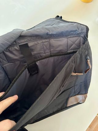 Bandolera/Maletín Nike Negro y Marrón