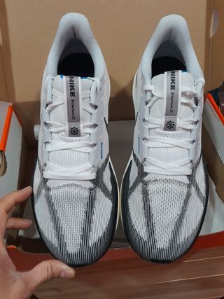 Nike Air Zoom Structure 25 White Tallas 41-42-45