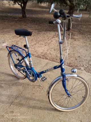 Bicicleta plegable BH blu