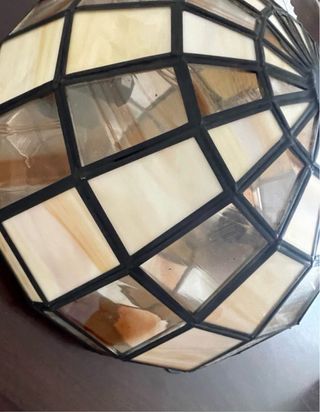 Lámpara de techo Tiffany Platón