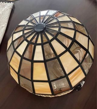 Lámpara de techo Tiffany Platón