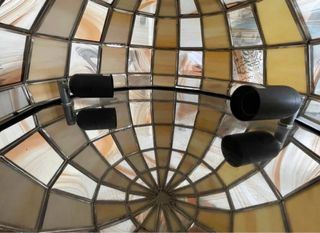 Lámpara de techo Tiffany Platón