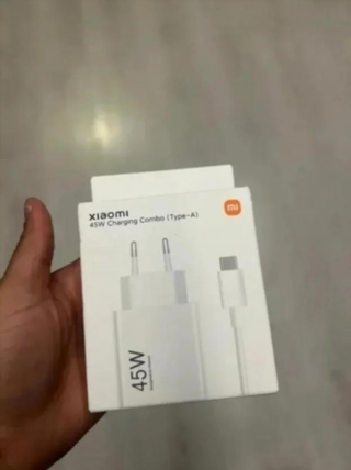 Cargador súper rápido Xiaomi 45W (enchufe + cable