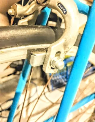 Bicicleta Clásica Ciudad/Carretera Azul