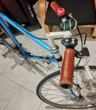 Bicicleta Clásica Ciudad/Carretera Azul