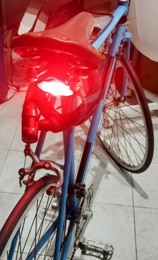 Bicicleta Clásica Ciudad/Carretera Azul