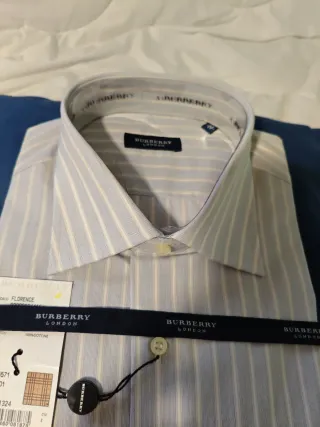 Camisa Burberry 100% Algodón Talla 43