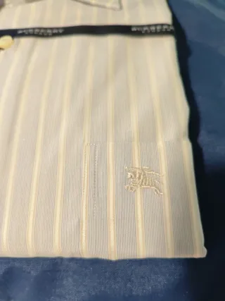 Camisa Burberry 100% Algodón Talla 43