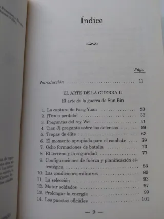 El Arte de la Guerra II