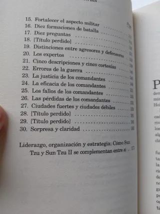 El Arte de la Guerra II