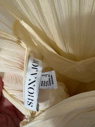 Vestido corto Shona Joy beige