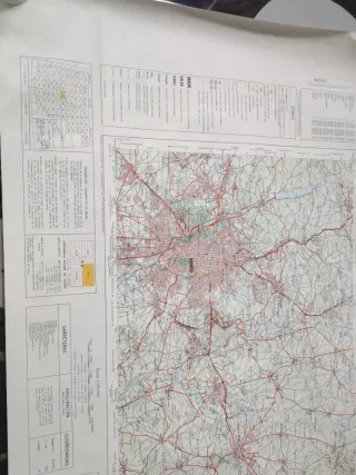 Mapa Militar de España Madrid 1:100.000