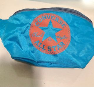 Marsupio Converse anni '90 blu e arancione