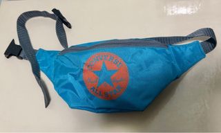 Marsupio Converse anni '90 blu e arancione