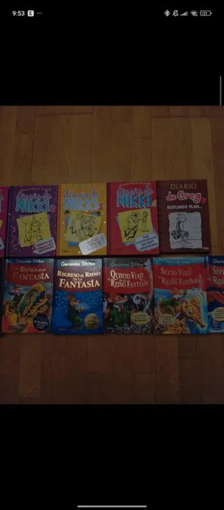 Gerónimo Stilton, Greg, Nikki, Zapatillas rojas.