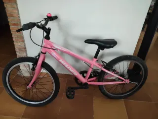 Bicicleta niña rosa Wader
