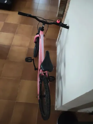 Bicicleta niña rosa Wader