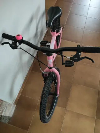 Bicicleta niña rosa Wader