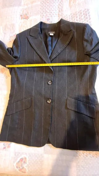 blazer classico elegante a righe