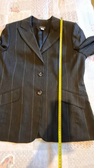 blazer classico elegante a righe