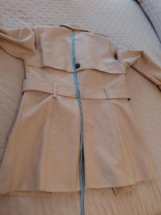 Gabardina Zara Beige Vintage