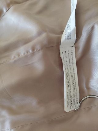 Gabardina Zara Beige Vintage