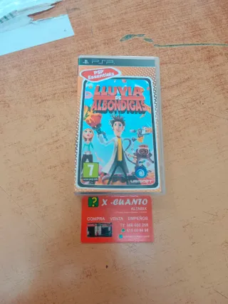 JUEGO PSP LLUVIA DE ALBONDIGAS