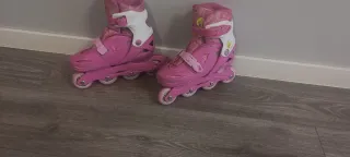 Patines niña Piolín rosas