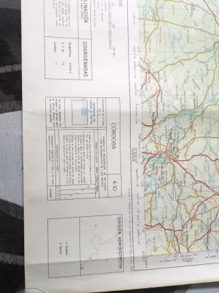 Mapa Militar Córdoba 1:200.000