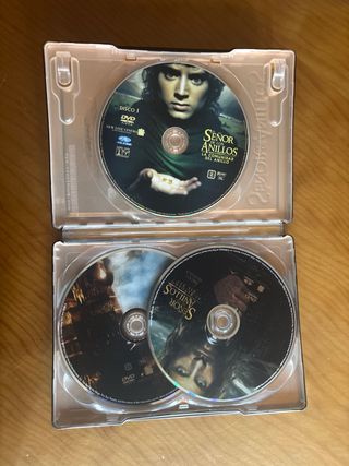 El Señor de los Anillos Steelbook DVD