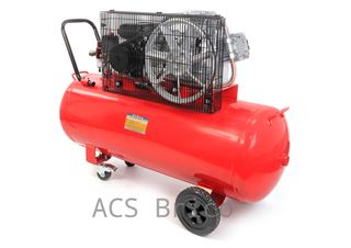 Compresor de Aire Silencioso 150L - 3,5 Hp - 2 Salidas - 09345 - Mader
