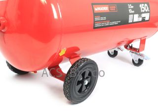 Compresor de Aire Silencioso 150L - 3,5 Hp - 2 Salidas - 09345 - Mader