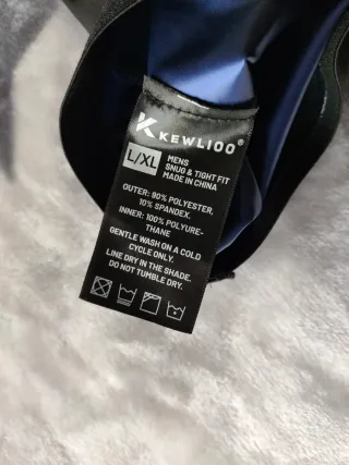 Chaleco para sudar negro