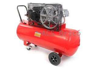 Compresor de Aire Silencioso 150L - 3,5 Hp - 2 Salidas - 09345 - Mader