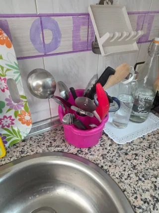 Cocina modular blanca